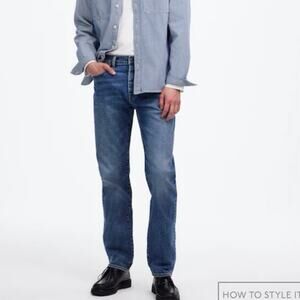 Madewell x Kaihara 1991 Straight-Leg Stretch Selvedge Jean Berkeley Wash 31x30